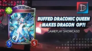 Shadowverse Roar of the Godwyrm (Rotation) - Bahamut Dragon Deck With Buffed Si Long Gameplay