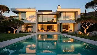 Step inside a modern ultra-luxury mansion. #LuxuryHome#ModernMansion#LuxuryInterior#DreamHome