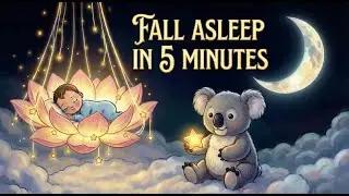 Fall Asleep In 5 Minutes 🌙 4 HOURS Music Box Lullaby | Fast Baby Sleep Music & Bedtime Relief