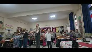 okuma bayrami hazırlığı alfabe şarkısı eşliğinde dans ederek alfabeyi öğreniyoruz😊
