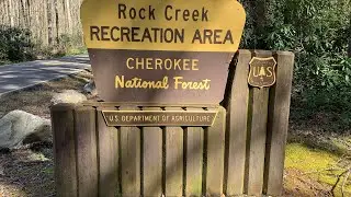 Rock creek campground.   Erwin Tn (￼Unicoi)