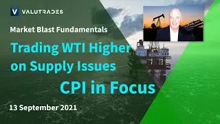 Trading WTI (US Oil) Higher on Supply Issues. Inflation (CPI) in Focus this Week.