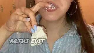 Wet Crunch #chalk eating by onebite channel