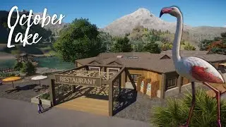 The Flamingo Restaurant - October Lake [36] - Planet Zoo Speed Build