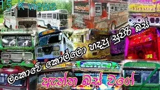 Srilanka toy Buses|Home made Srilanka|toy bus