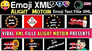 😡Top Vira 10 Emoji Text Animation Ghareeb Nawaz Jamali.xml/Viral Xml Fille / Treding Xml Fille😳