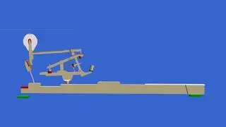 Piano action - limite cycle and double escapement