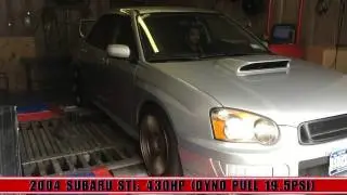 AMR Performance: Dyno Tuning - 2004 Subaru STi Stage 3 (430hp)