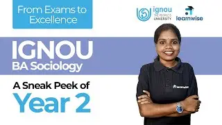 IGNOU BA Sociology | Sneak Peek into Year 2 Course | BASOH | Kerala's No.1 IGNOU Coaching Platform