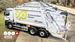 Tüntetők állták el a kukások útját, rendőröknek kellett közbelépni Nagykanizsán