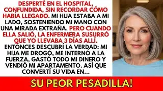 La enfermera se acercó y susurró  'Pregúntale a tu hija qué hizo   ' y entonces descubrí la verd
