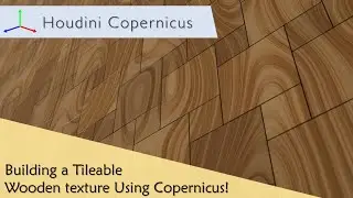 Houdini Copernicus Wood Texture Tutorial, Completely Tileable