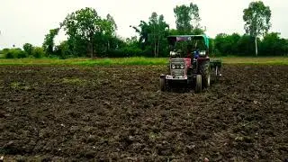 Massey 241 on seedrill