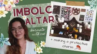 Decorating my Imbolc Altar || Celebrating Imbolc