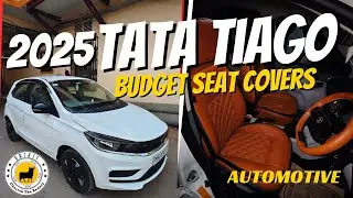 Tata Tiago Budget Seat Covers & Steering Wheel | Premium Look at an Affordable Price Orchis Mumbai