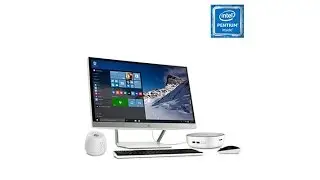 Комплект беспроводного настольного ПК HP Intel Pentium 4 ГБ ОЗУ/1 ТБ HDD...