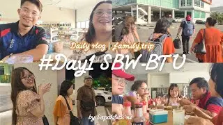DAY 1 : FAMILY TRIP | SIBU TO BINTULU, BEFORE BELAGA (MAJLIS KESYUKURAN KAHWIN ADAT KEJAMANAN)