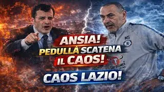 ANSIA! PEDULL&Agrave; fa SCOPPIARE il CAOS in casa LAZIO! VERIT&Agrave; su SARRI in ARRIVO? POI TEMI A PIACER