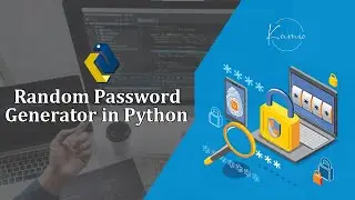 Build A Strong Passward Generator App- Python Tkinter GUI Tutorial