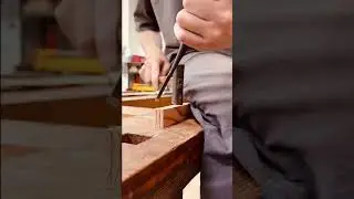 Traditional Korean furniture made using Temple Tool Co Japanese Saws