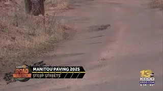 15 streets are on this year&rsquo;s repaving list in Manitou Springs