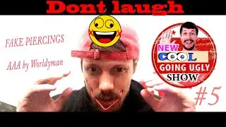 DON'T LAUGH!🤣💥GOING UGLY #5 - Worldyman's funny FAKE Piercings
