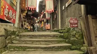 Walking Beimu(椑木镇, Neijing 内江) | Accident passing Wanling town - An old town famous with coast eggs