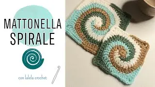COME FARE LA MATTONELLA A SPIRALE. STRAORDINARIA! 🌀