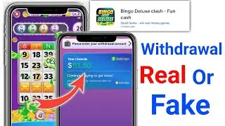 Bingo Deluxe Clash app SE Paise kaise kamaye Bingo Deluxe Real Or Fake 
