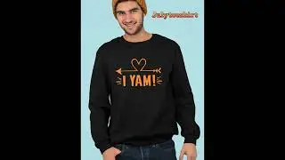 Thanksgiving Matching Couple She&rsquo;s My Sweet Potato I Yam Set T-Shirt