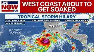 Tropical Storm Hilary: Massive storm impacting West Coast | LiveNOW from FOX