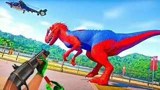 Dinosaur Game - T-rex Dinosaur Hunter Game - Android Gameplay 🦖🦕#sanjugamee 