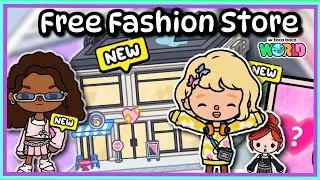 I AM STUNNED !! 😱 FREE Fashion Store + NEW Outfits | Toca Boca World Sneak Peek