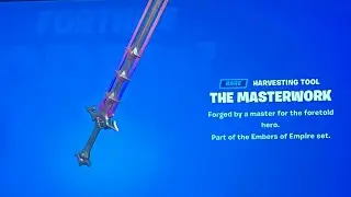 Fortnite gameplay van gratis The Masterwork Pickaxe (februari & maart Crew Pack Exclusive)