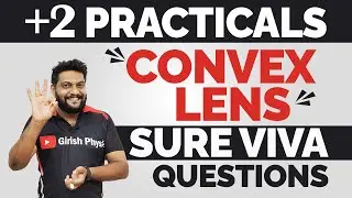 Plus Two | Practical Lab | Physics | Convex Lens | Sure VIVA Questions | #vivaquestions #practical