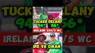 IRELAND 235/5 HIGHEST SCORE T20 WC🔥#shorts #ytshorts