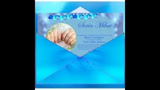 Invitatii Botez Personalizate Digitale Video (Model B07)