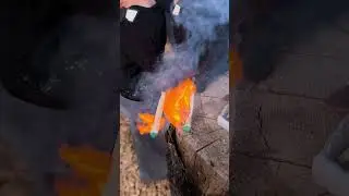 Wet Matches! 💦🔥 Still Works? 😱 #camping #survival #bushcraft #outdoors #lifehack