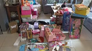 Compré una Gran Colección de Barbie... Estoy muy Sorprendida con lo que Salió. 🙈🫰💗#video #dolls