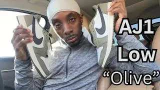 Air Jordan 1 Low Olive  | Mall Pickup, Real Stock Truth, Lacing & On-Foot Review
