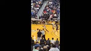 Daquan Davis with a strong finish & 1