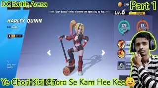 Play With Level 6 Harley Quinn On Takedown Mode | DC Battle Arena | Gameplay | Hindi | Part 1 |