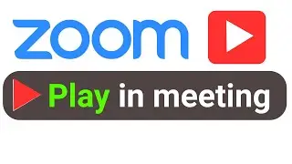 Play a YouTube Video in your Zoom meeting 