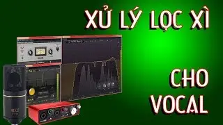 Filter Processing For Vocal By Fabfilter DS Combine Cubase 7 + MXL 770 To Sing Live Stream
