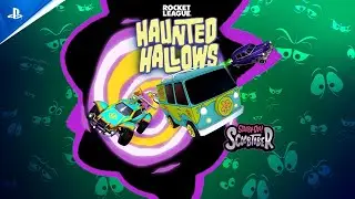Rocket League - The Mystery Machine Speeds into Haunted Hallows | PS5 & PS4 Games