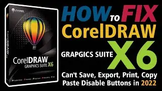 how to fix coreldraw X6 illegal software problem | CorelDraw x6 2025