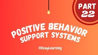 ABAT Exam Preparation Part 22 | Define & Identify Positive Behavior Support System | Ezay Learning