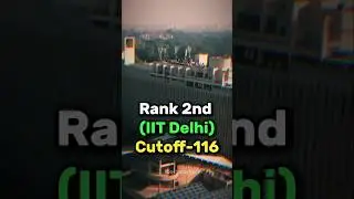 ❤️Top IITs CSE Closing Rank🔥IIT Bombay CS Cutoff😍 Best IITJEE Motivation for JEE Aspirants #shorts