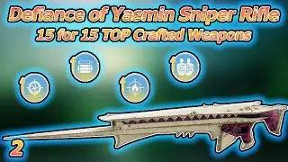 Defiance of Yasmin Kinetic Sniper God Roll Guide | Destiny 2 Season of Plunder