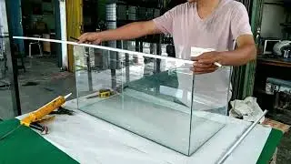 tutorial cara membuat aquarium @tomo kaca channel